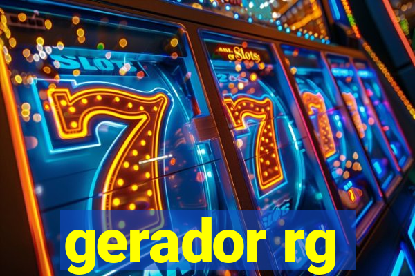 gerador rg